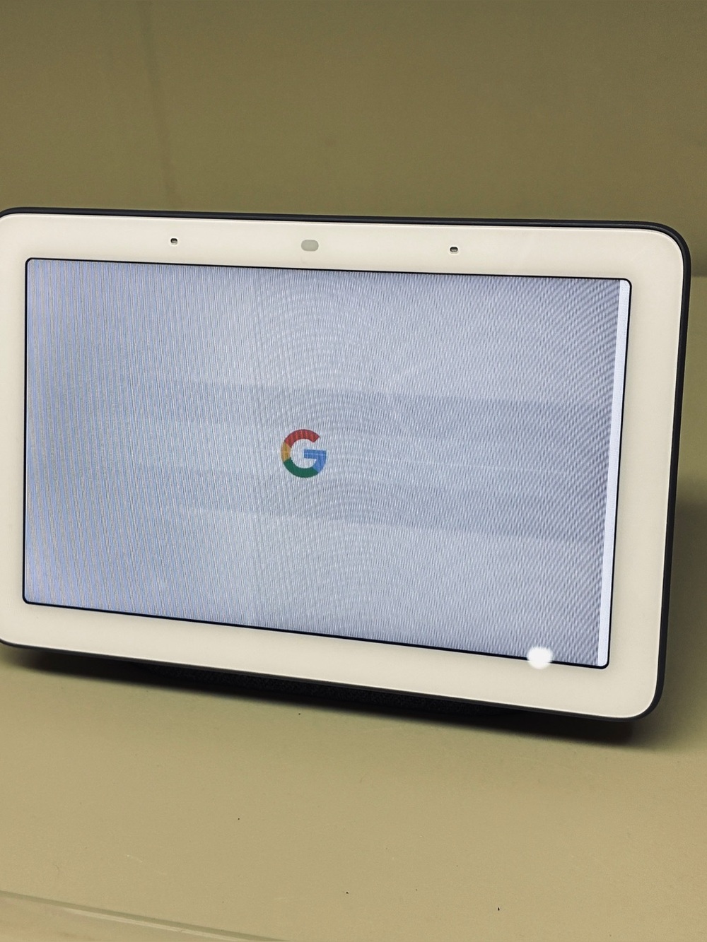 Google Nest Hub 1st Gen 7" Smart Display H1A Charcoal Black With Power Cord